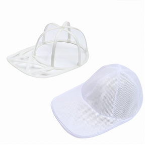 Geantă de curățare a pălăriei, geantă de rufe, mașină de spălat anti-deformare de uz casnic, Flippy, geantă specială de curățare, cu fermoar alb, de dimensiuni mari 25x34cm, include suport pentru pălării-0