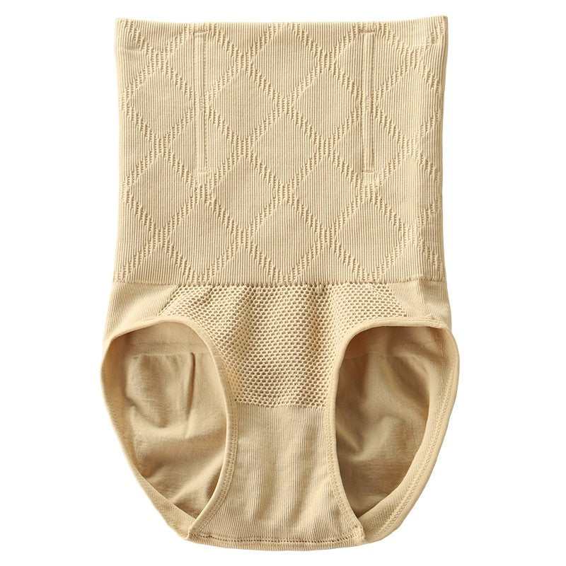 Lenjerie Modelatoare Postpartum, Flippy, cu Talie Inalta, Control al Burții, Compresie Mare, Insertii din Silicon pentru Sustinere, Nude, XS-S-8