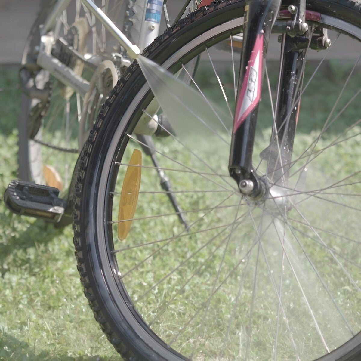 Set Accesoriu cu Presiune Reglabila, Flippy, pentru Furtun, cu Duze si Conector, Pulverizator de Apa, Tija de Stropit, 46.5 cm Lungime, Albastru-3