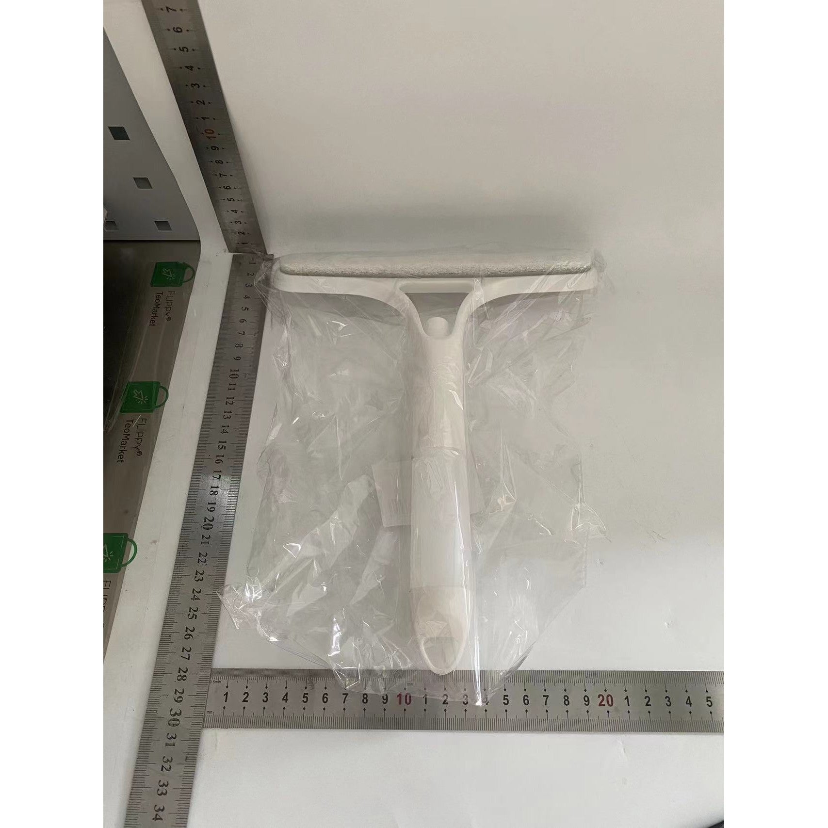 Accesoriu Multifunctional pentru Spalarea Ferestrelor si Oglinzilor, Flippy, Alb-1