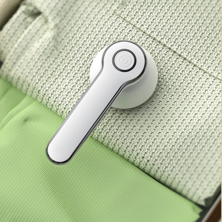 Aparat Pentru Curatat Scame, Par Si Praf, Flippy, Pentru Diferite Tipuri De Material, Cu Lame Din Otel Inoxidabil, Incarcare Prin USB Type-C, Cu Perie De Curatare si Cablu USB Incluse, Alb, 20 x 8.8 x 8.5 cm-14