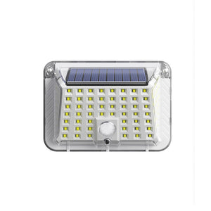 Lampa solara de perete Flippy, 90 LED-uri SMD, senzor de miscare, IP65, 1200mAh, material ABS, lumina alb rece, alb-0