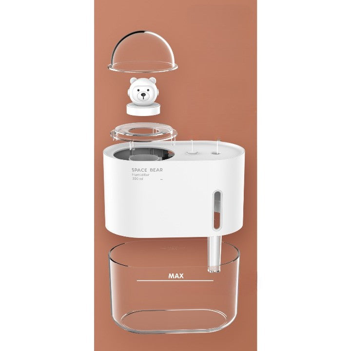 Umidificator Urs Spatial, Flippy, 300 ml, alb-5