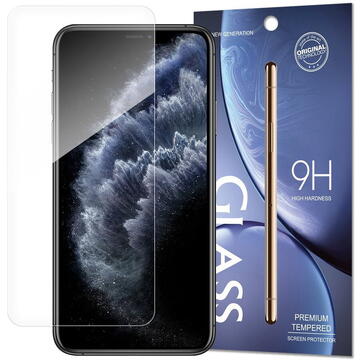Folie de sticla pentru iPhone X / iPhone XS / iPhone 11 Pro, grosime 0.26 mm, transparenta