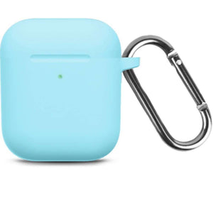 Husa AirPods cu Inel Prindere Albastru-0