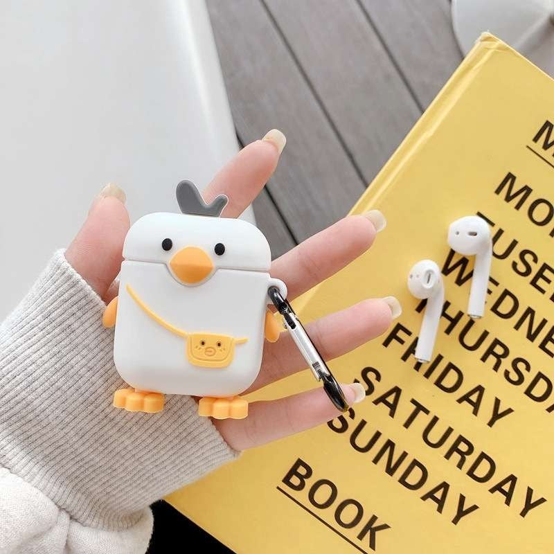 Husa AirPods cu Inel Prindere Rata-2