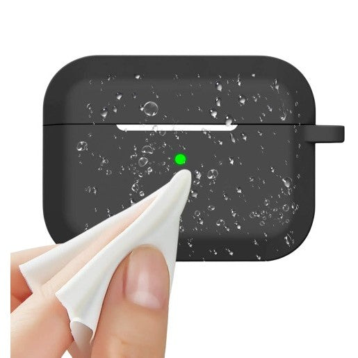 Husa AirPods Pro cu Inel Prindere Negru-3