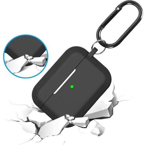 Husa AirPods Pro cu Inel Prindere Negru-5