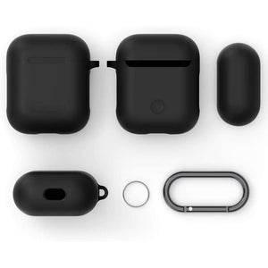 Husa AirPods Pro cu Inel Prindere Negru-0