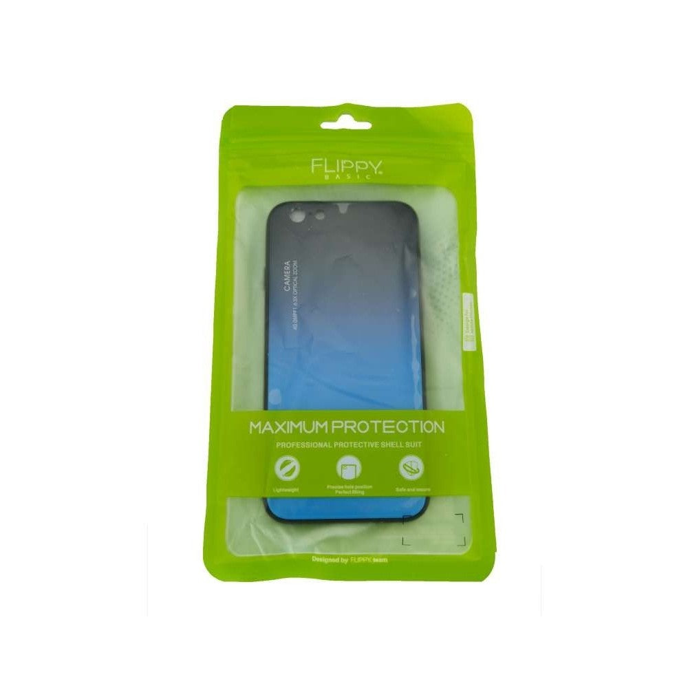 Husa Apple iPhone 6/6S Hybrid Back Degrade, Albastru-1