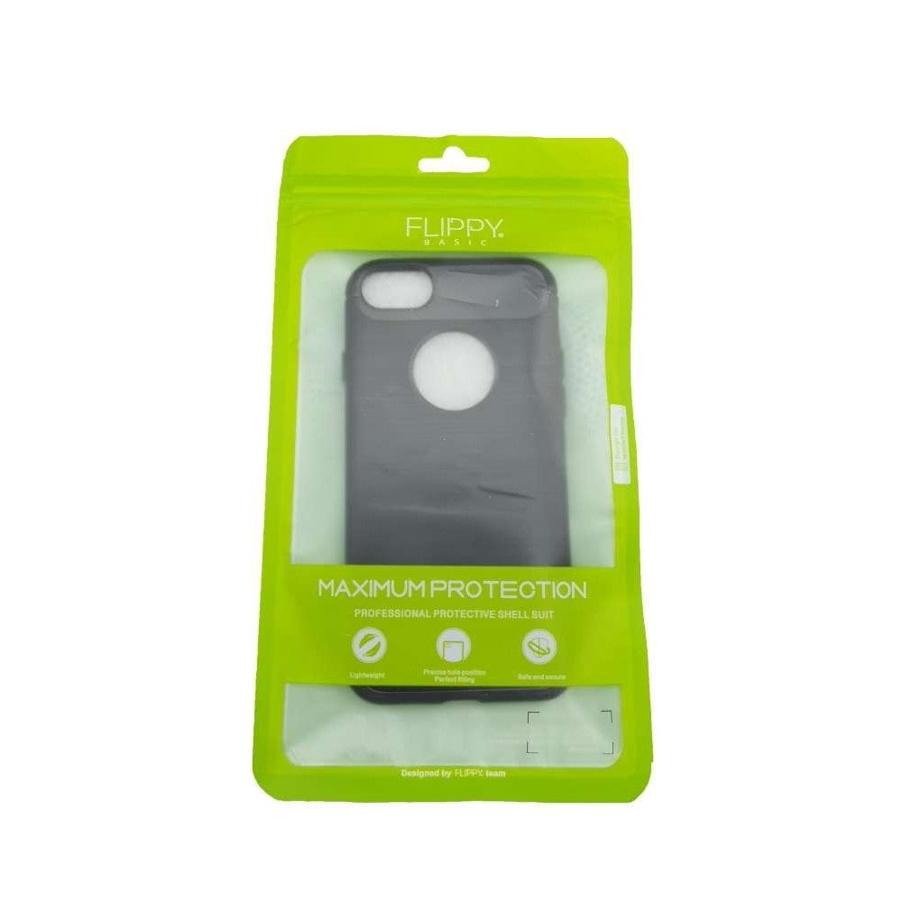 Husa Apple iPhone 6/6S Tpu, carbon, Negru-1