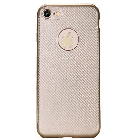 Husa Apple iPhone 7 i-Zore Carbon Fiber Auriu-2