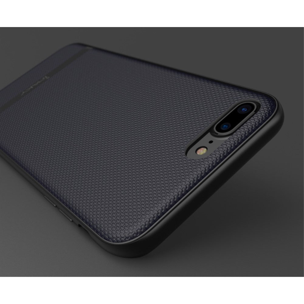 Husa Apple iPhone 7 Ipaky Rubber Coating Negru-3