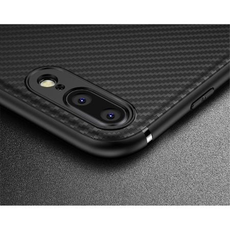 Husa Apple iPhone 7 Plus IPAKY Carbon Fiber Negru-5