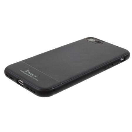 Husa Apple iPhone 7 Plus IPAKY Carbon Fiber Negru-11