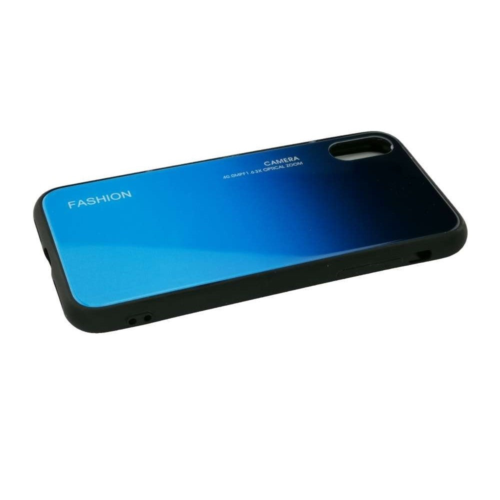 Husa Apple iPhone X Hybrid Back Degrade, Albastru-1