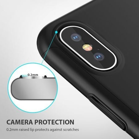 Husa Apple iPhone X IPAKY Full Cover 360 Negru + Folie Cadou-12