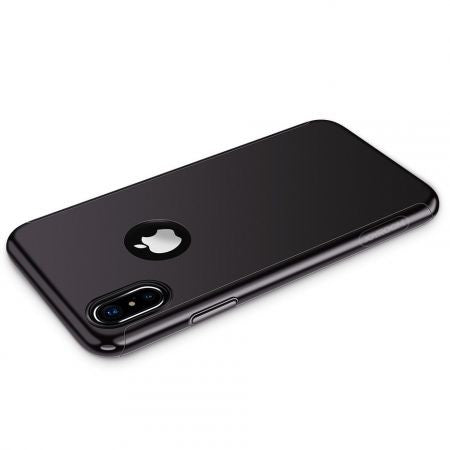 Husa Apple iPhone X Joyroom fata + spate Negru-11
