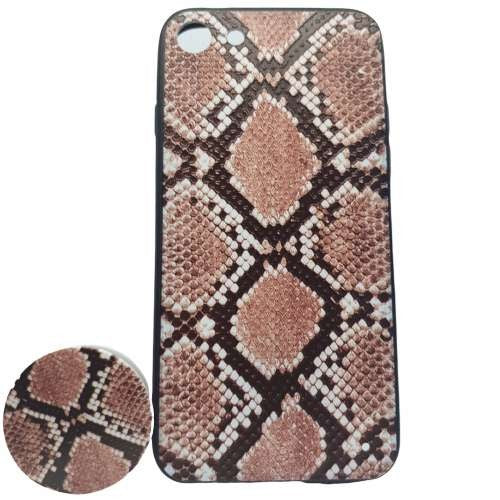 Husa Apple iPhone X/XS Multicolor Model Sarpe 2 + Popsocket inclus-1