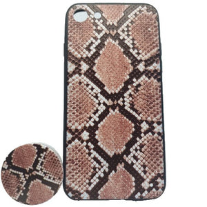 Husa Apple iPhone X/XS Multicolor Model Sarpe 2 + Popsocket inclus-0