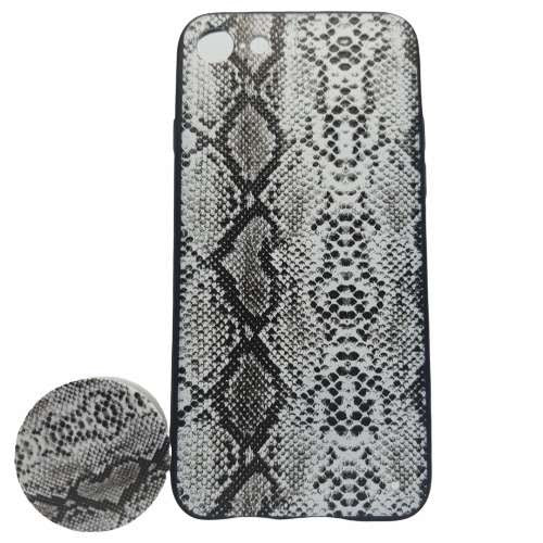 Husa Apple iPhone X/XS Multicolor Model Sarpe + Popsocket inclus-1