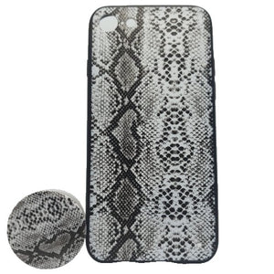 Husa Apple iPhone X/XS Multicolor Model Sarpe + Popsocket inclus-0