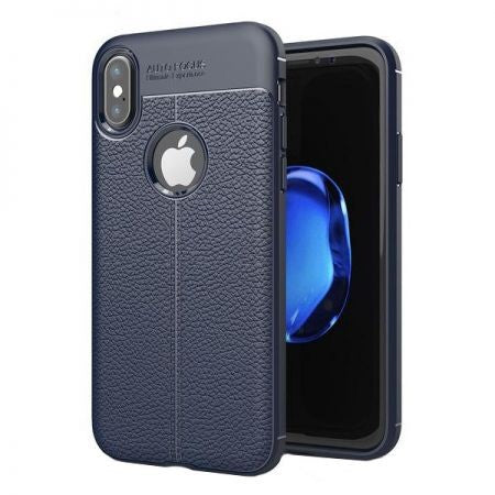 Husa Apple iPhone X Zore TPU moale Albastru-2