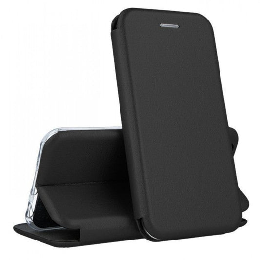Husa de protectie Flippy compatibila cu Apple iPhone XR Magnet Book Case Negru-1