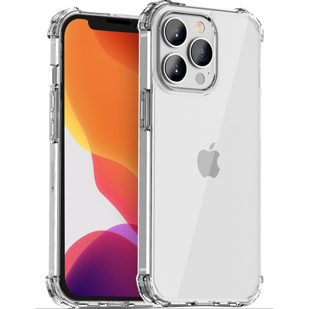 Husa de protectie Flippy, TPU, pentru Apple iPhone 13 Pro Max 6.7 inch, Antisoc, Protectie colturi, Rezistenta la impact, Transparenta-0