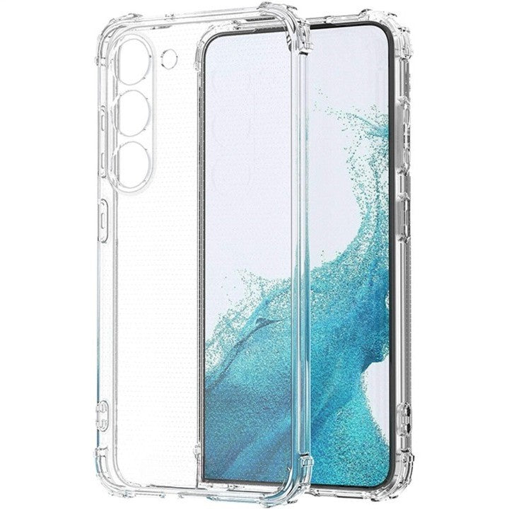 Husa de protectie Flippy, TPU, pentru Samsung A13 5G / A04S, Antisoc, Protectie colturi, Rezistenta la impact, Transparenta-0