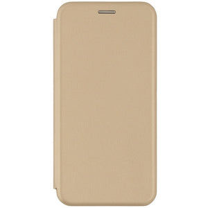 Husa de protectie Flippy compatibila cu Samsung Galaxy A12 Magnet Book Case Auriu-0