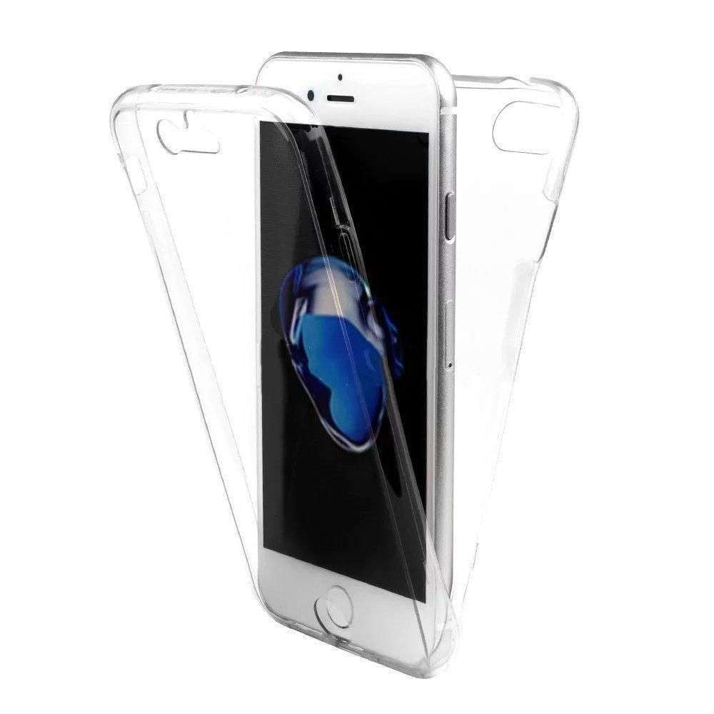 Husa de protectie Flippy® pentru Apple iPhone 8 Full Tpu 360 V2 Transparent-2