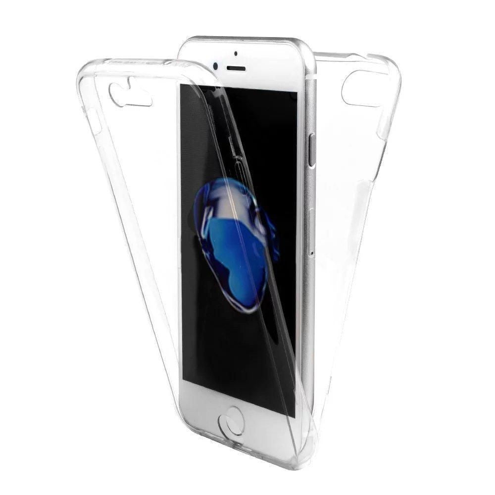 Husa de protectie Flippy® pentru Apple iPhone 8 Full Tpu 360 V2 Transparent-7