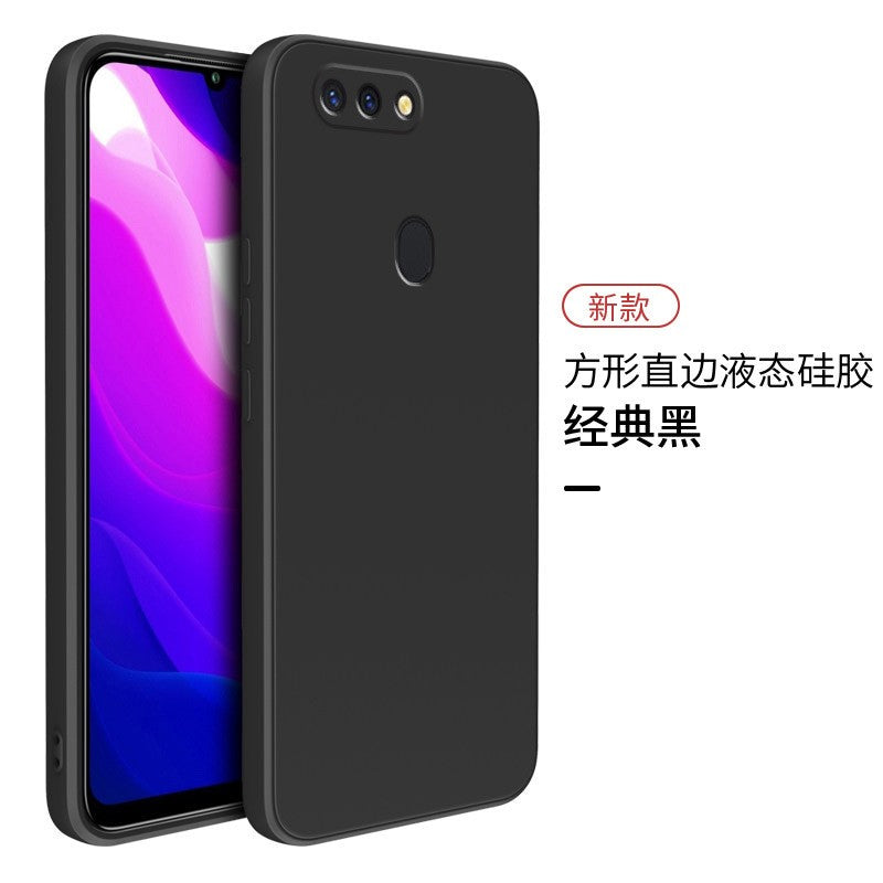 Husa de Protectie, Flippy, pentru Huawei P60 Pro, Liquid Silicon, Negru-0