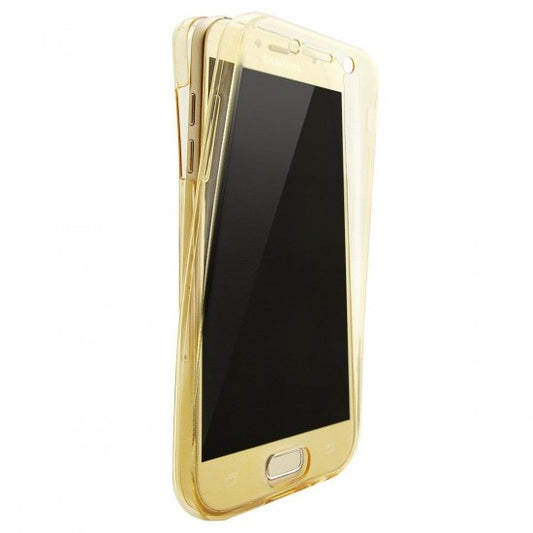 Husa de protectie Flippy® pentru Samsung A3 2017 Full Tpu 360 Auriu-1