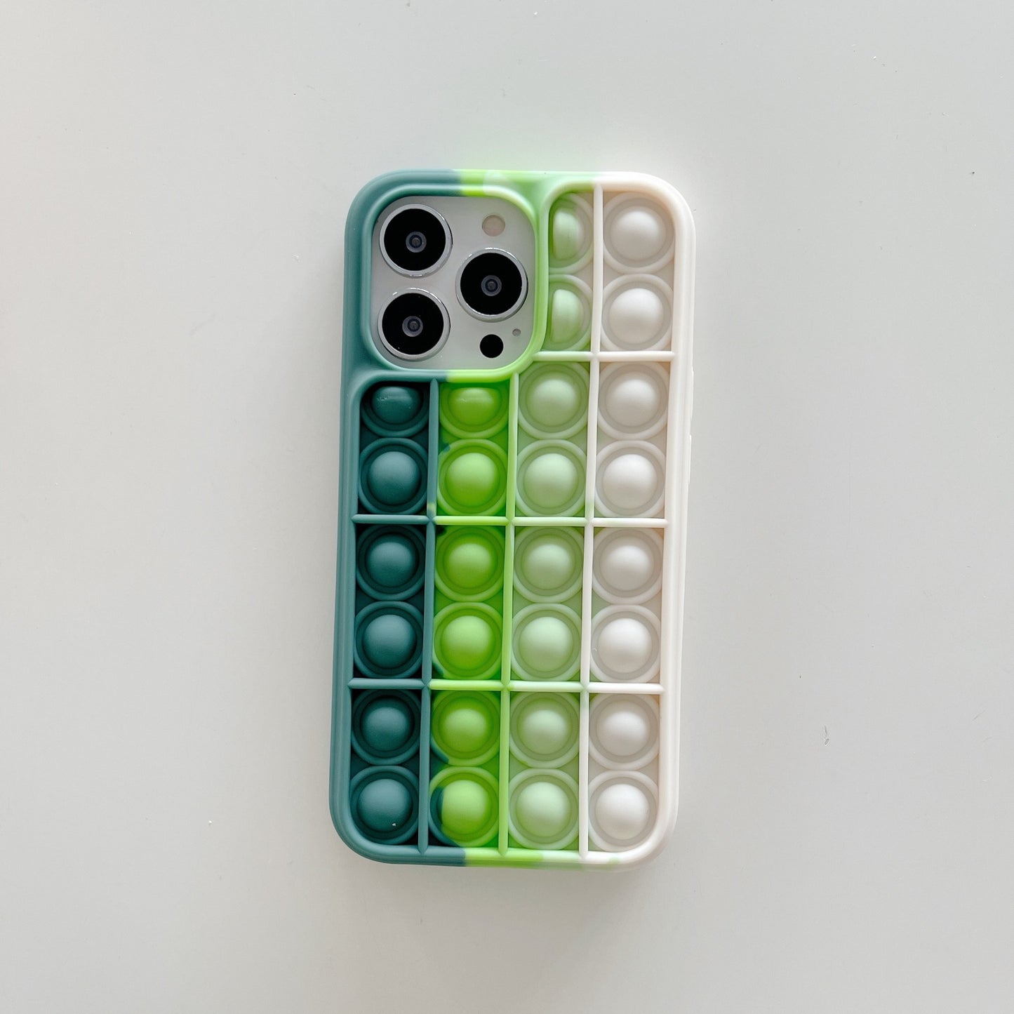 Husa de protectie Flippy Pop It compatibila cu Apple iPhone 13 Pro,Model 3,Multicolor-2