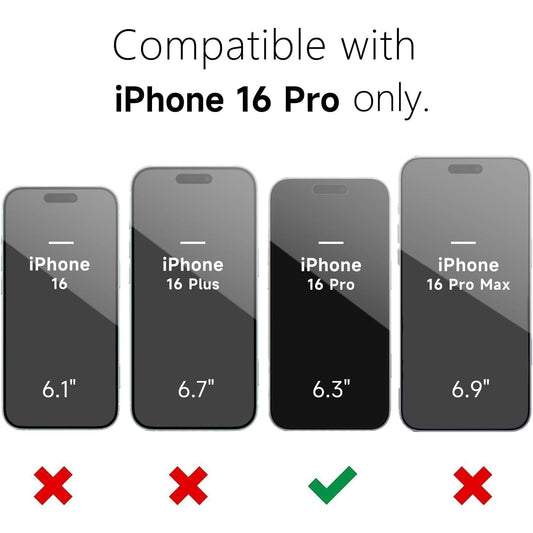 Husa de Protectie Matte TPU, Flippy, pentru Apple iPhone 16 Pro, Protectie Camera, Antisoc, Antizgariere, Antialunecare, Acoperire Completa, Albastru-1