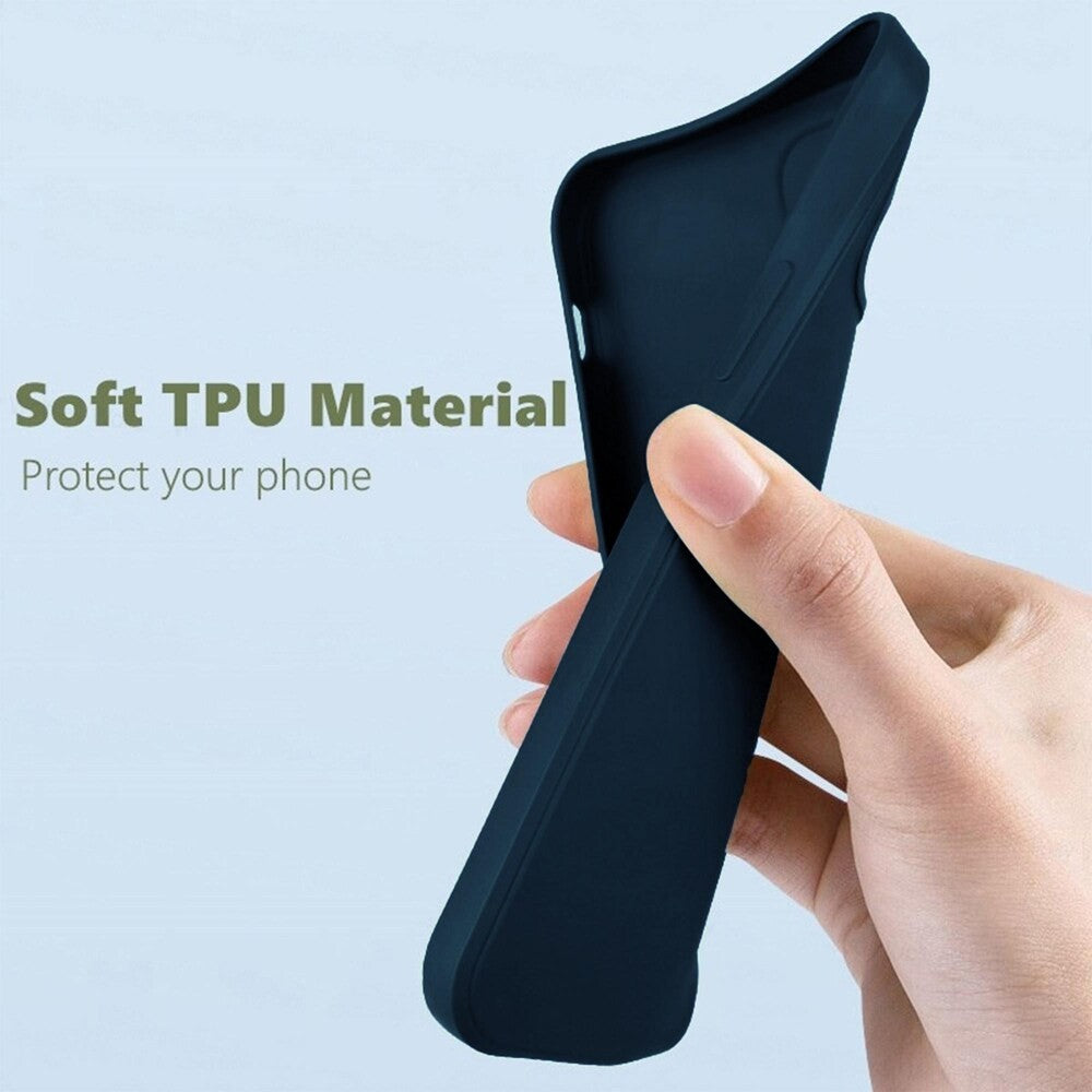 Husa de Protectie Matte TPU, Flippy, pentru Samsung Galaxy A35 5G, Protectie Camera, Antisoc, Antizgariere, Antialunecare, Acoperire Completa, Albastru-5