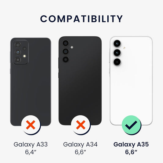 Husa de Protectie Matte TPU, Flippy, pentru Samsung Galaxy A35 5G, Protectie Camera, Antisoc, Antizgariere, Antialunecare, Acoperire Completa, Negru-1