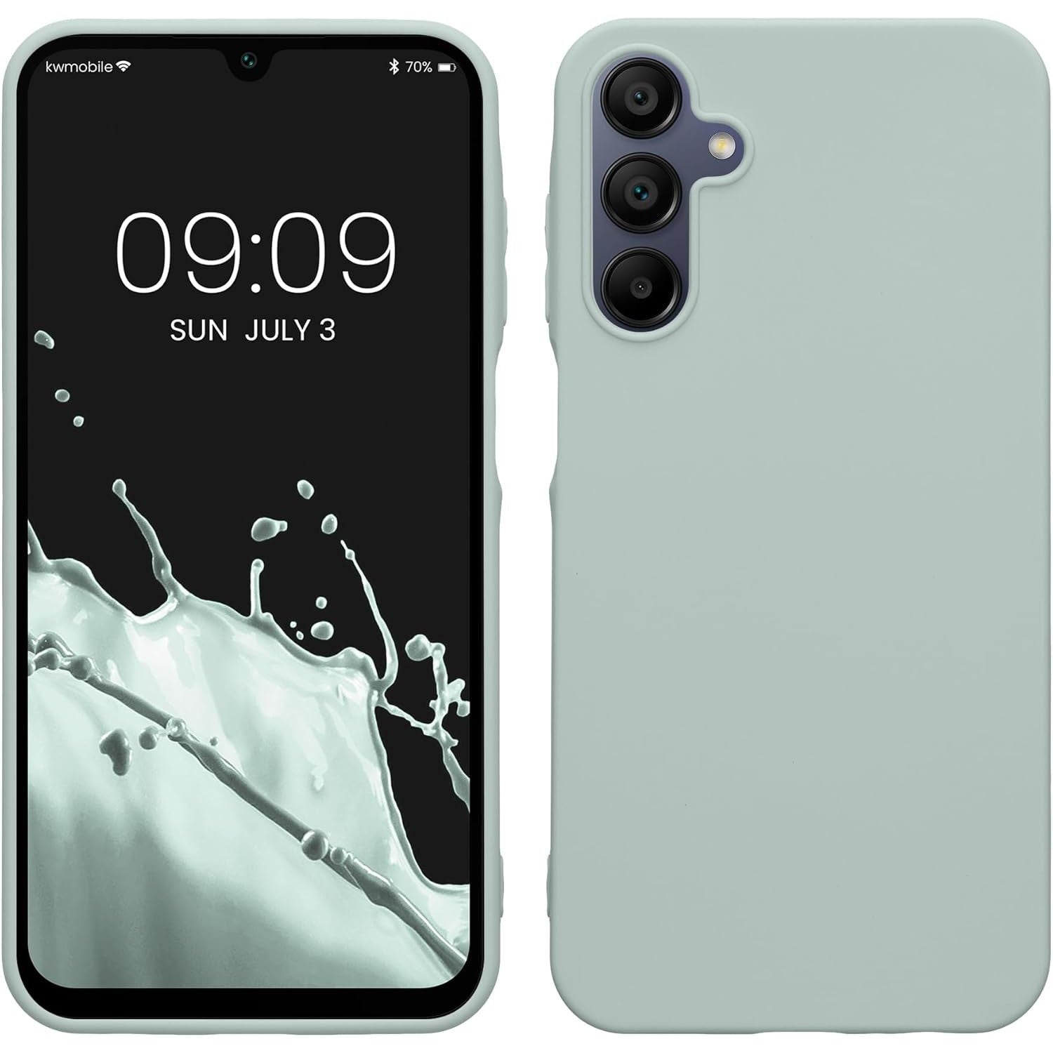 Husa de Protectie Matte TPU, Flippy, pentru Samsung Galaxy A55 5G, Protectie Camera, Antisoc, Antizgariere, Antialunecare, Acoperire Completa, Verde-0