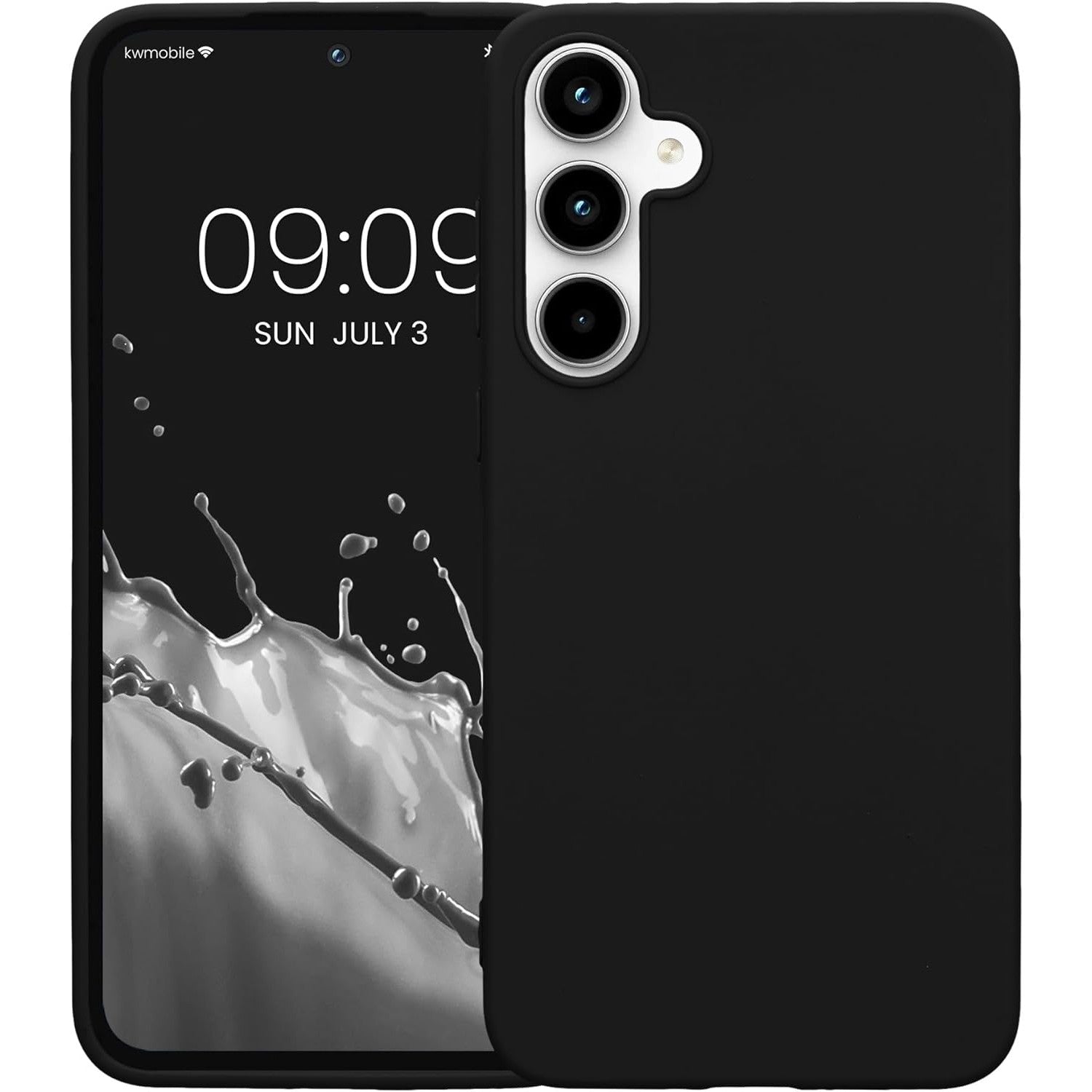 Husa de Protectie Matte TPU, Flippy, pentru Xiaomi Redmi 13C, Protectie Camera, Antisoc, Antizgariere, Antialunecare, Acoperire Completa, Negru-5