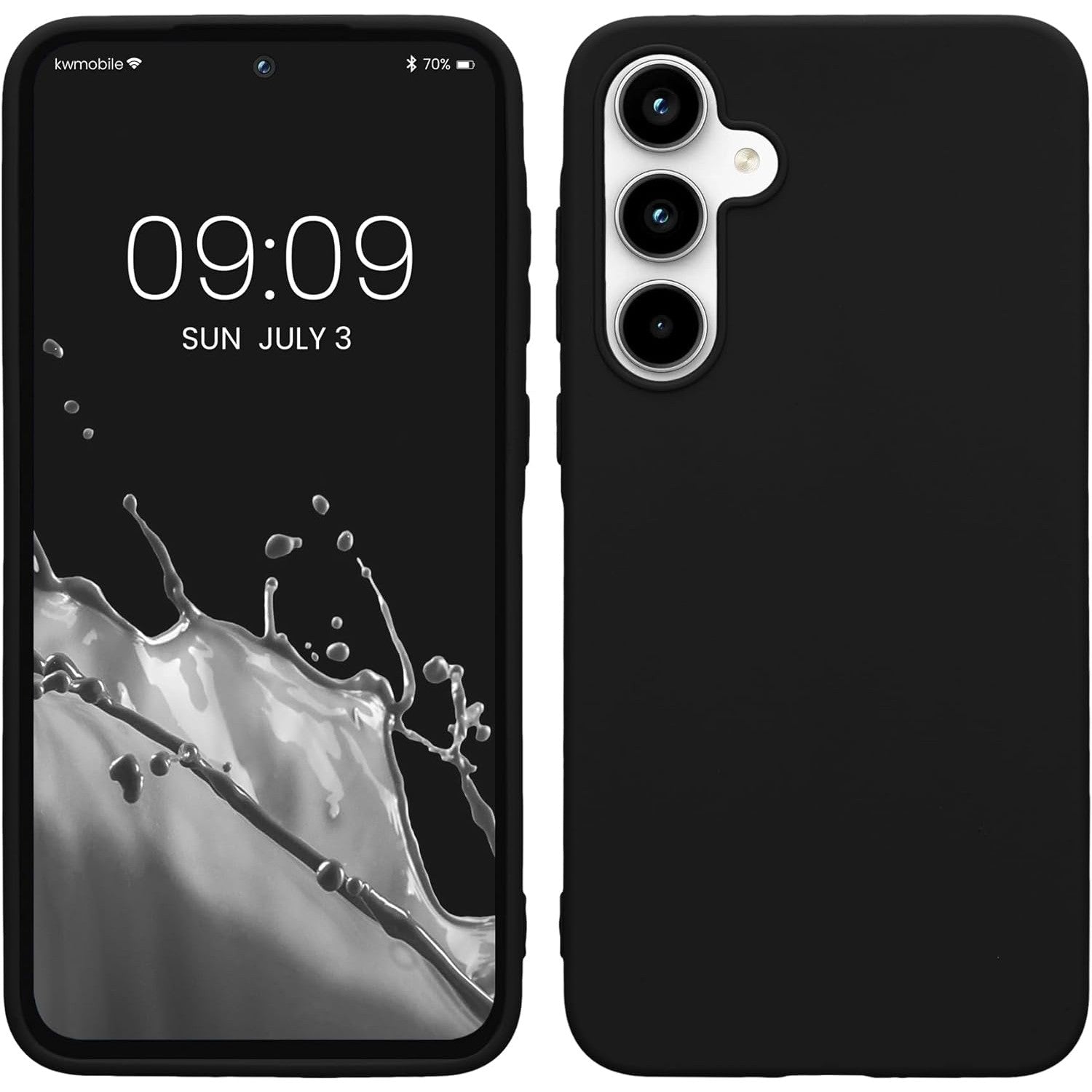 Husa de Protectie Matte TPU, Flippy, pentru Xiaomi Redmi 13C, Protectie Camera, Antisoc, Antizgariere, Antialunecare, Acoperire Completa, Negru-0