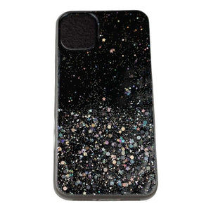 Husa de protectie pentru Apple iPhone 11 Pro Luxury Glitter Stelute Negru-0