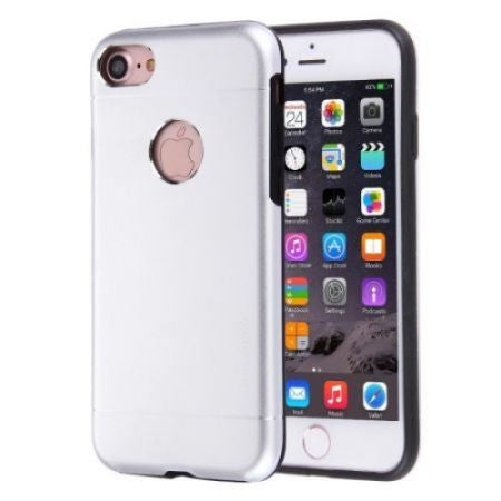 Husa de protectie pentru Apple iPhone 6 Plus/6S Plus Motomo V2 Argintiu-1