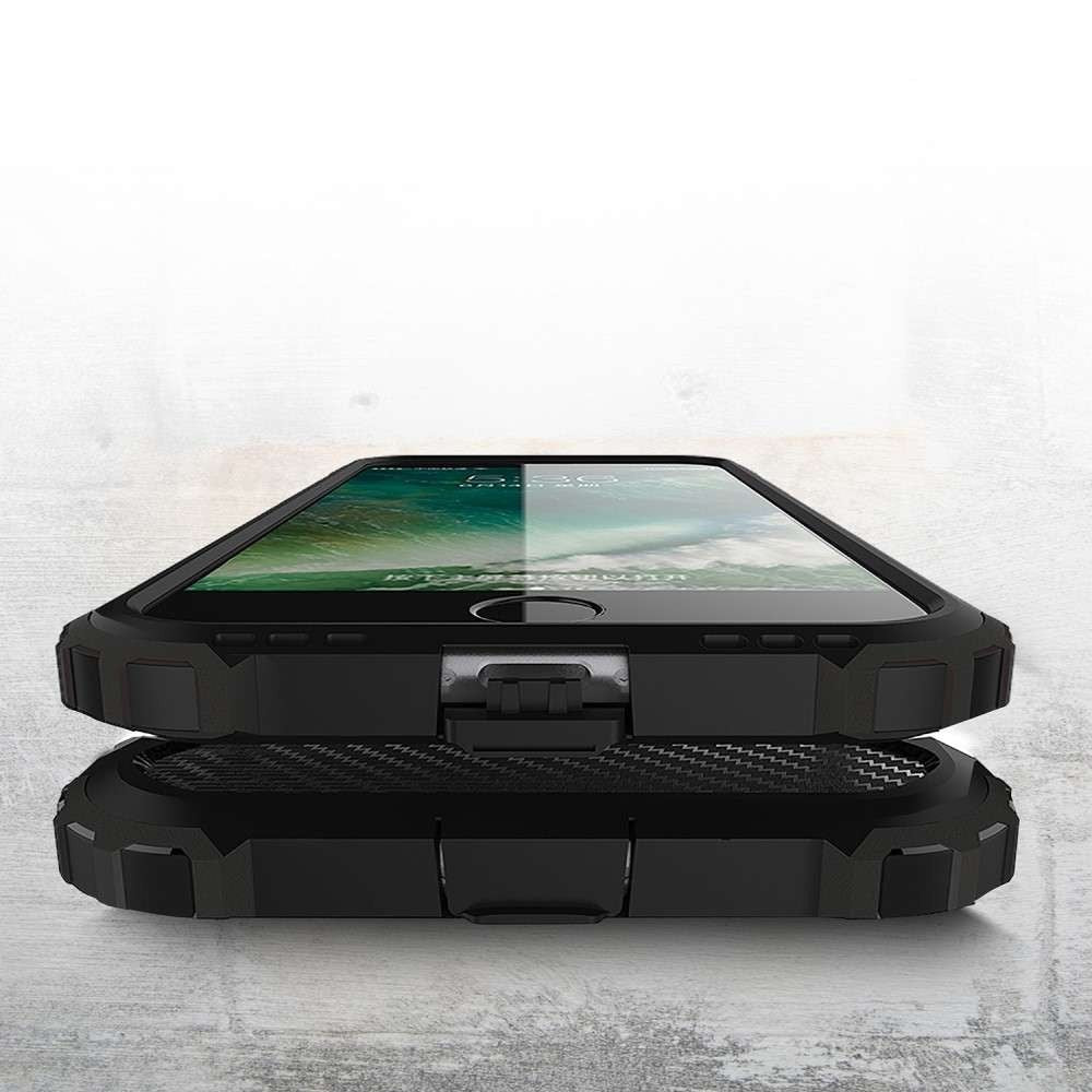 Husa Flippy de protectie pentru Apple iPhone 7/8/SE 2020 Defender Model 1, Negru-2
