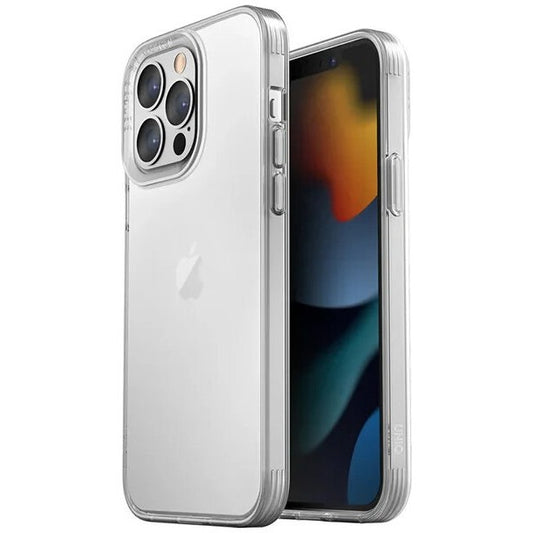 Husa de protectie pentru iPhone 14 Plus, cu suport metalic pentru camera, Bracket Series, Flippy, Protectie Antisoc, PC mat, silicon moale pe margini, Transparent-1