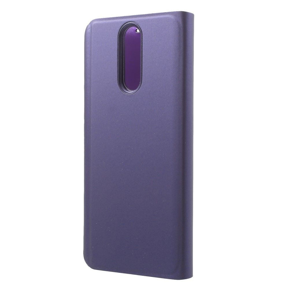 Husa Tip Carte, Flippy, Compatibila cu Huawei Mate 10 Lite, Flip Cover Oglinda, Violet-2
