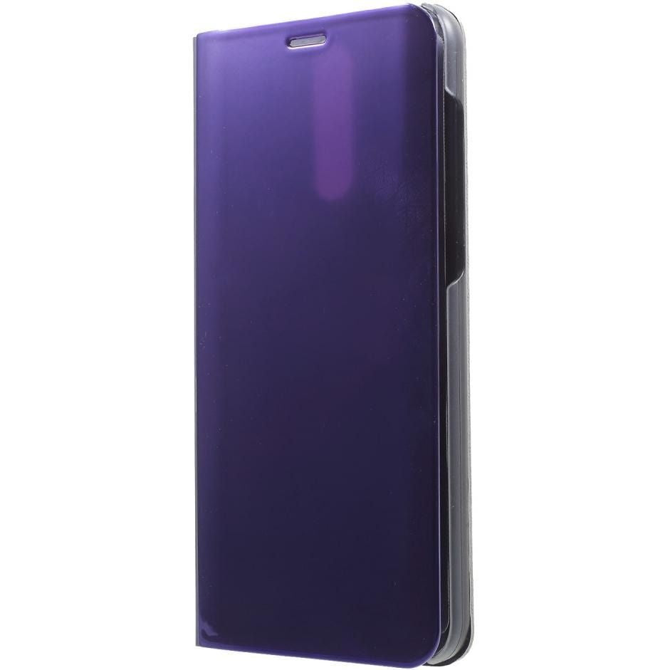 Husa Tip Carte, Flippy, Compatibila cu Huawei Mate 10 Lite, Flip Cover Oglinda, Violet-5