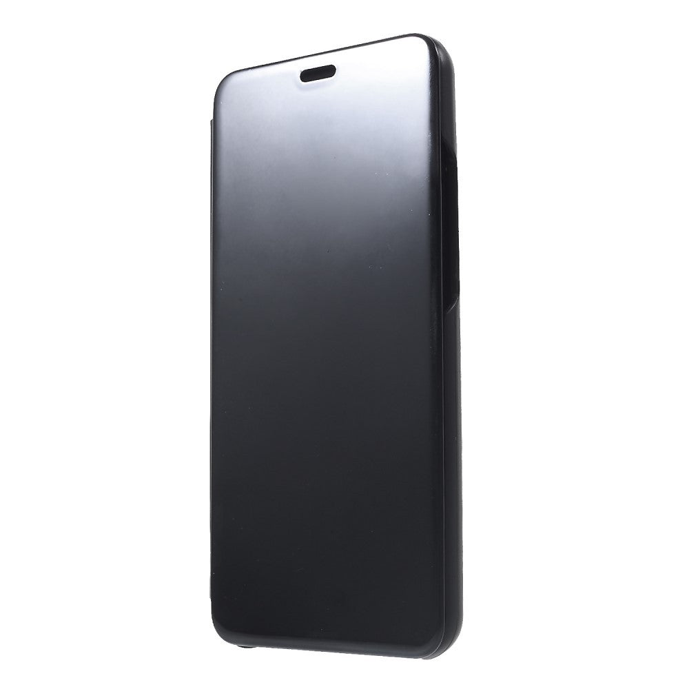 Husa Huawei P Smart Flip Cover Oglinda Negru-5