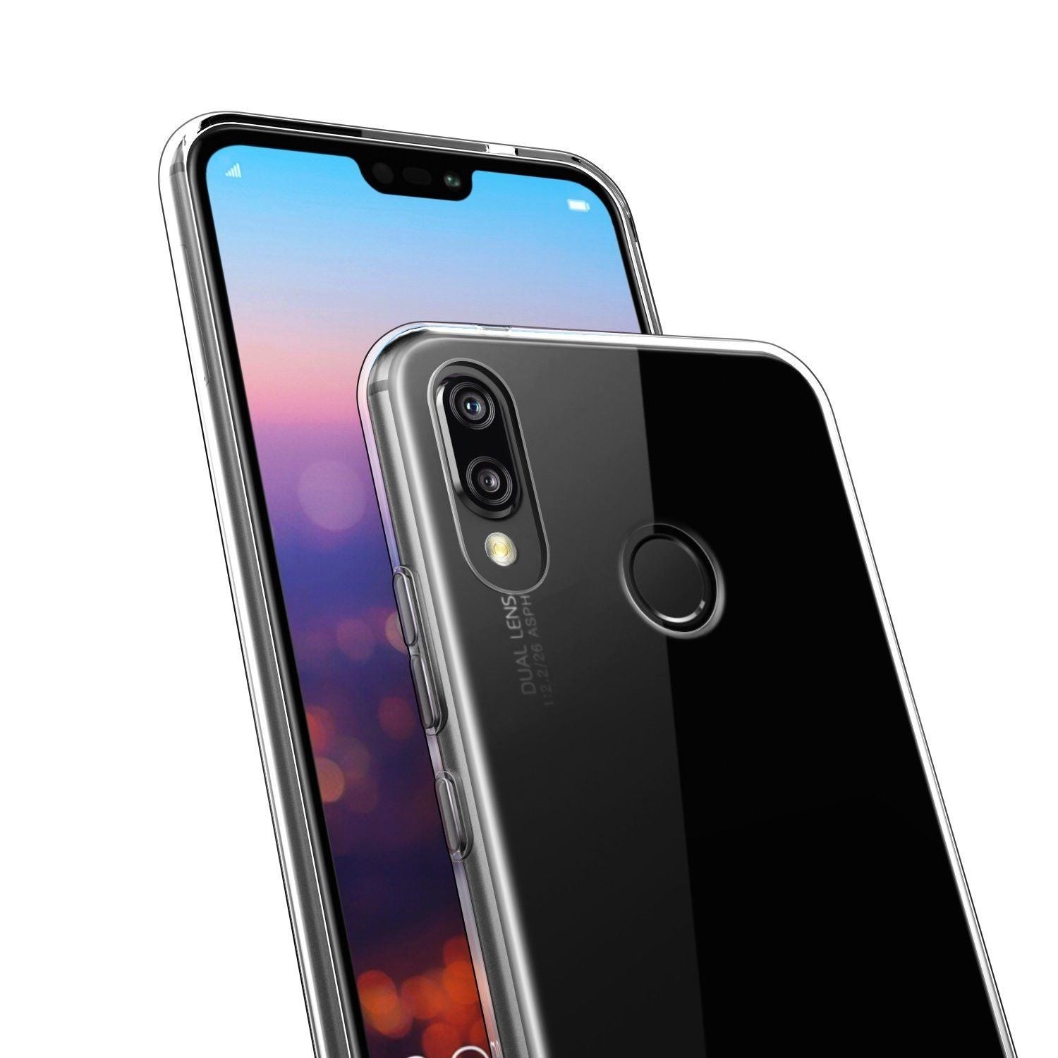 Husa Huawei P20 Lite Tpu Transparent 0.6 mm-2